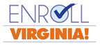 ENROLL Virginia! Logo